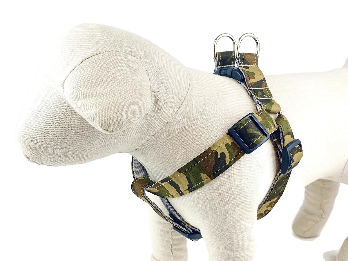 Camouflage Dog Harness in USA Trish Hampton