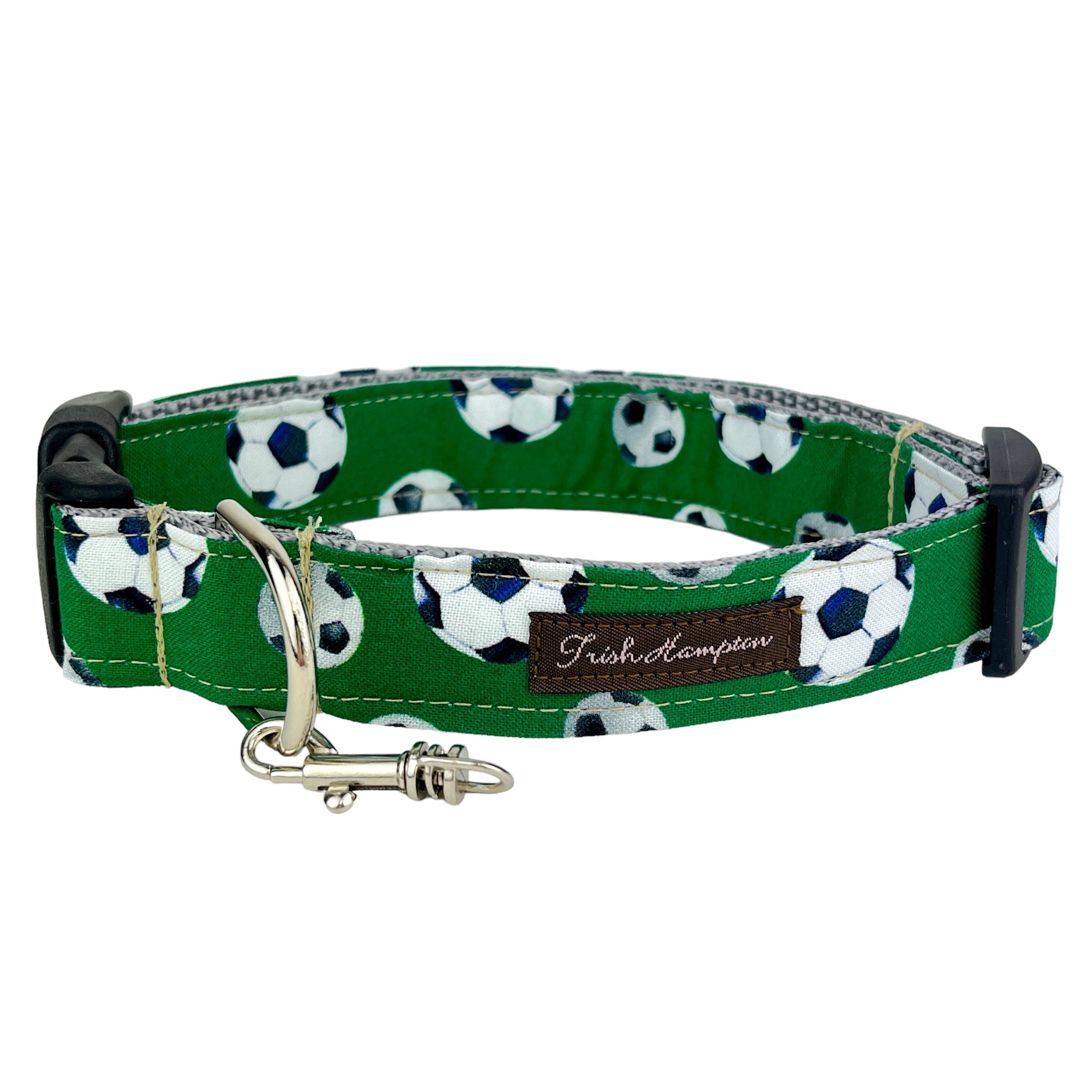 Shops soccer dog collar